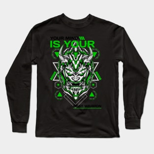 YOUR MIND IS YOUR BEST WEAPON Long Sleeve T-Shirt